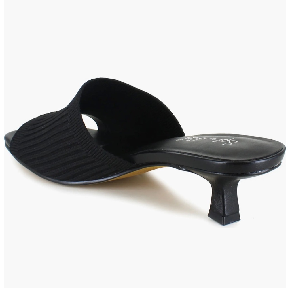 Hadley Kitten Heel Slide Sandal - Picture 2 of 7